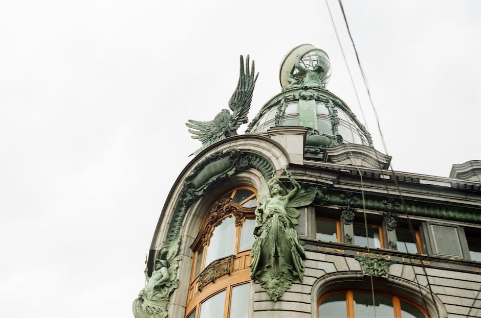 Saint-Gilles Brussels guide — beautiful Art Nouveau decorative facade with intricate sculptural details