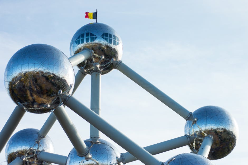 Laeken Brussels guide — best Atomium in Brussels striking modern architectural landmark with metallic surface