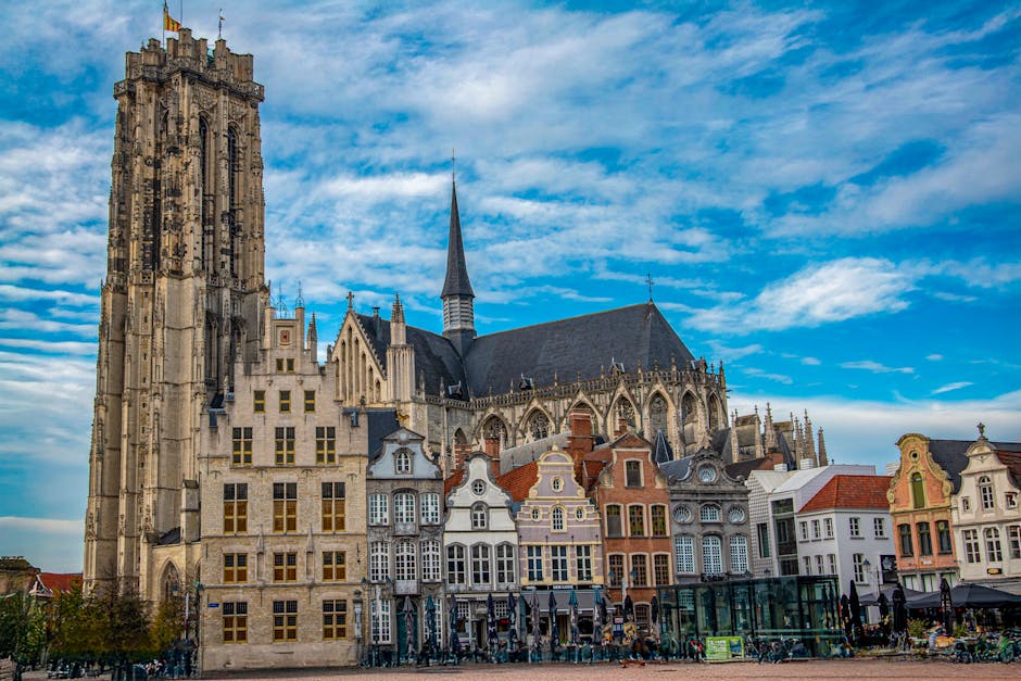 Mechelen day trip from Brussels — best Saint Rumbold Cathedral in Mechelen Belgium showcasing vibrant Dutch architecture