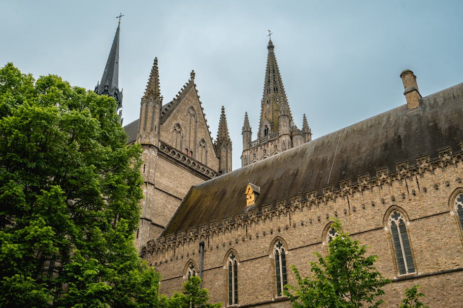 Ypres day trip from Brussels — best intricate Gothic spires and robust stonework of Saint Martin Cathedral
