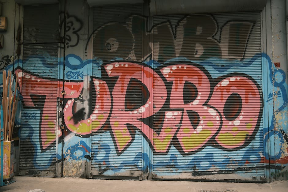 Brussels street art guide — best captivating graffiti artwork on urban shop shutters blending art and city